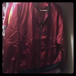 Maroon Bomber jacket